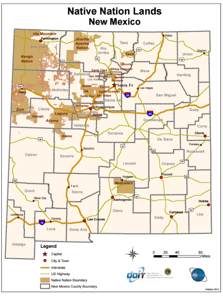 NM Native Nation Lands