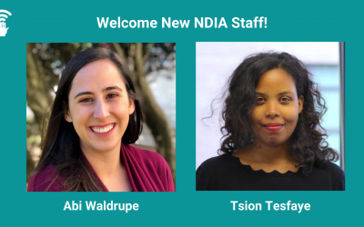 NDIA Welcomes Two New Staff