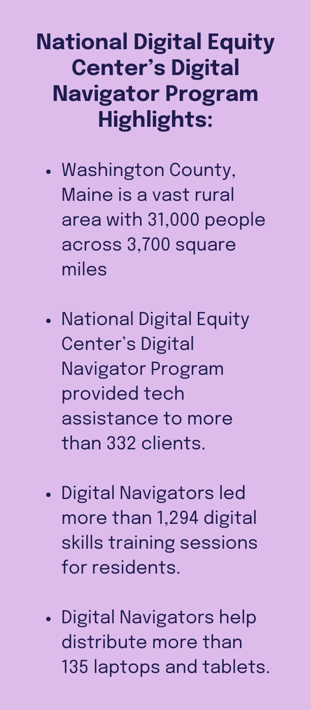 Building Digital Skills in Rural Maine: One Skill, One Device, One ...